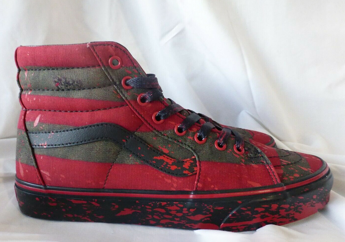 Freddy Krueger Vans Sk8 Hi Sample 2021 Release Info 5