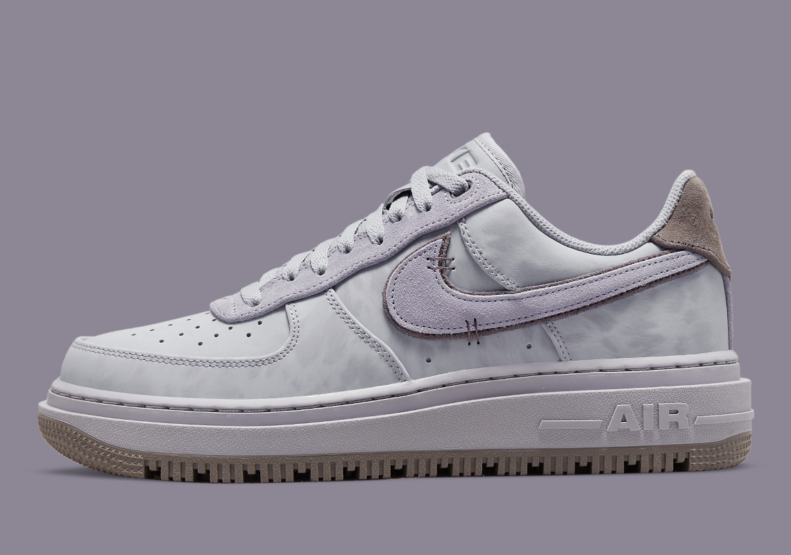 This Nike Air Force 1 Low Luxe Achieves A Purple "Dip Dye" Look