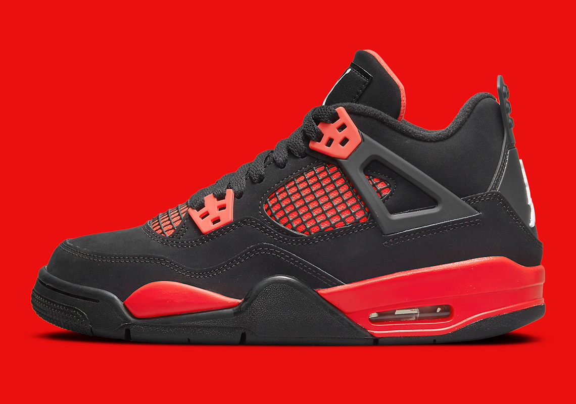 Air Jordan 4 Red Thunder Gs 408452 016 6