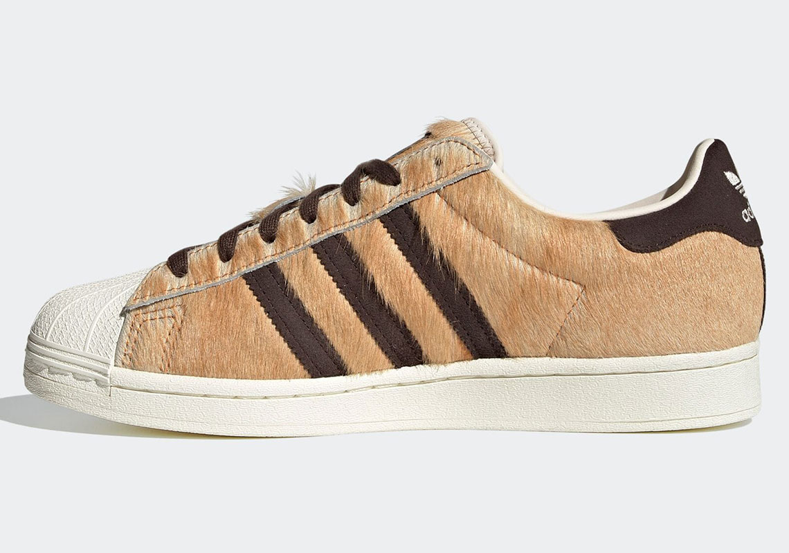 Atmos Adidas Superstar Hachiko Focus Orange Dark Brown Off White Gw3471 8