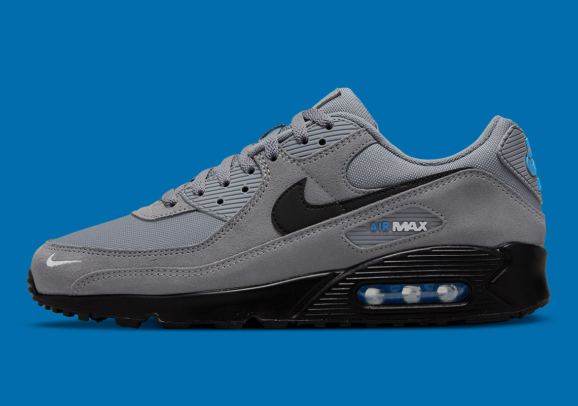 Nike Air Max 90 Grey Black Blue Do6706 002 3