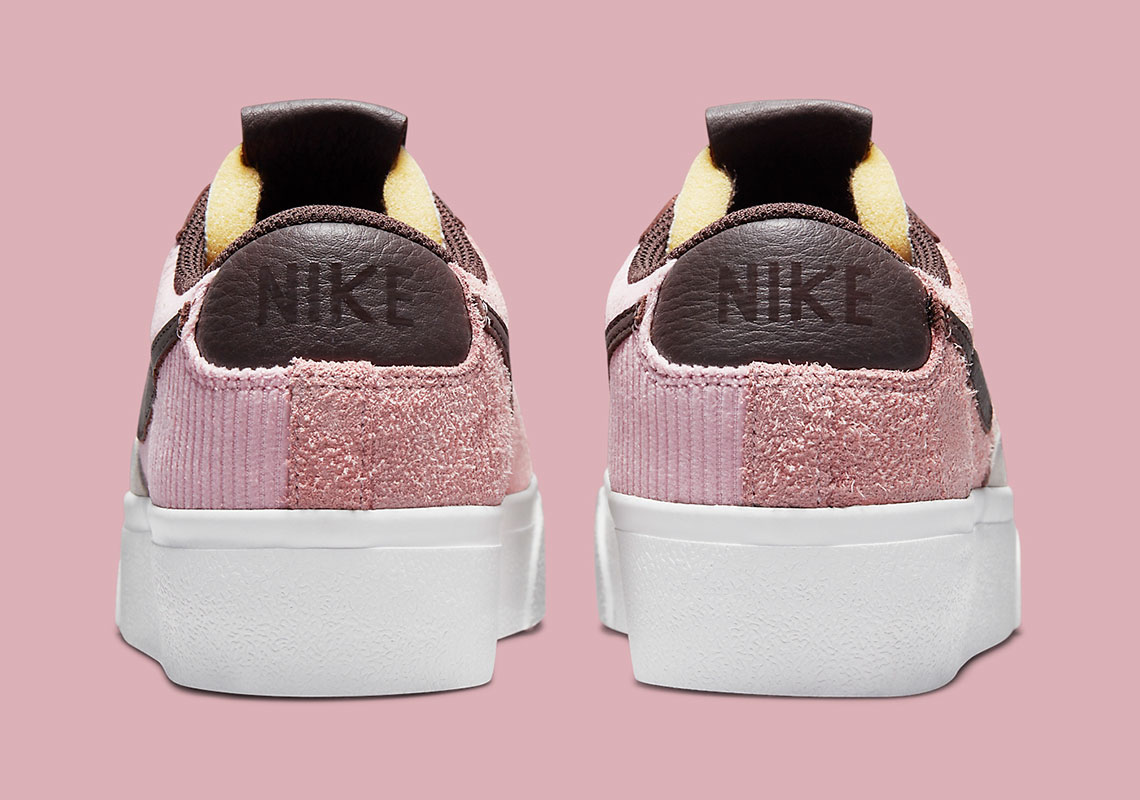 Nike Blazer Low Platform Pink Glaze Light Bone Summit White Dark Cinder Dm9471 600 6
