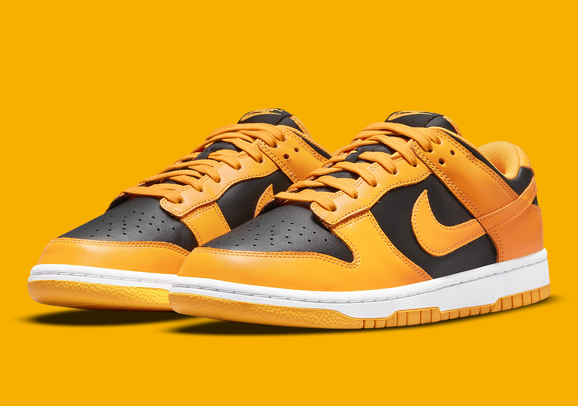 Nike Dunk Low Black Goldenrod White Dd1391 004 Release Date 4