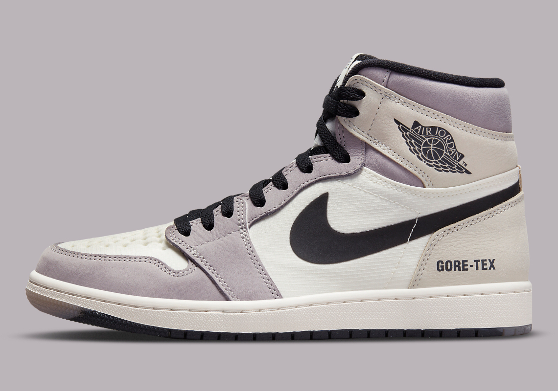 Official Images Of The Air Jordan 1 High Element GORE-TEX “Light Bone”