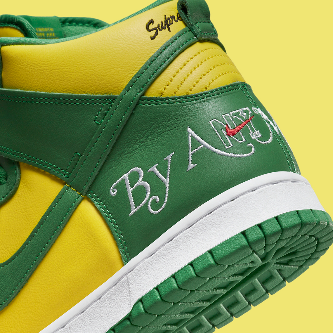 Supreme Nike Dunk High Brazil Dn3741 700 7