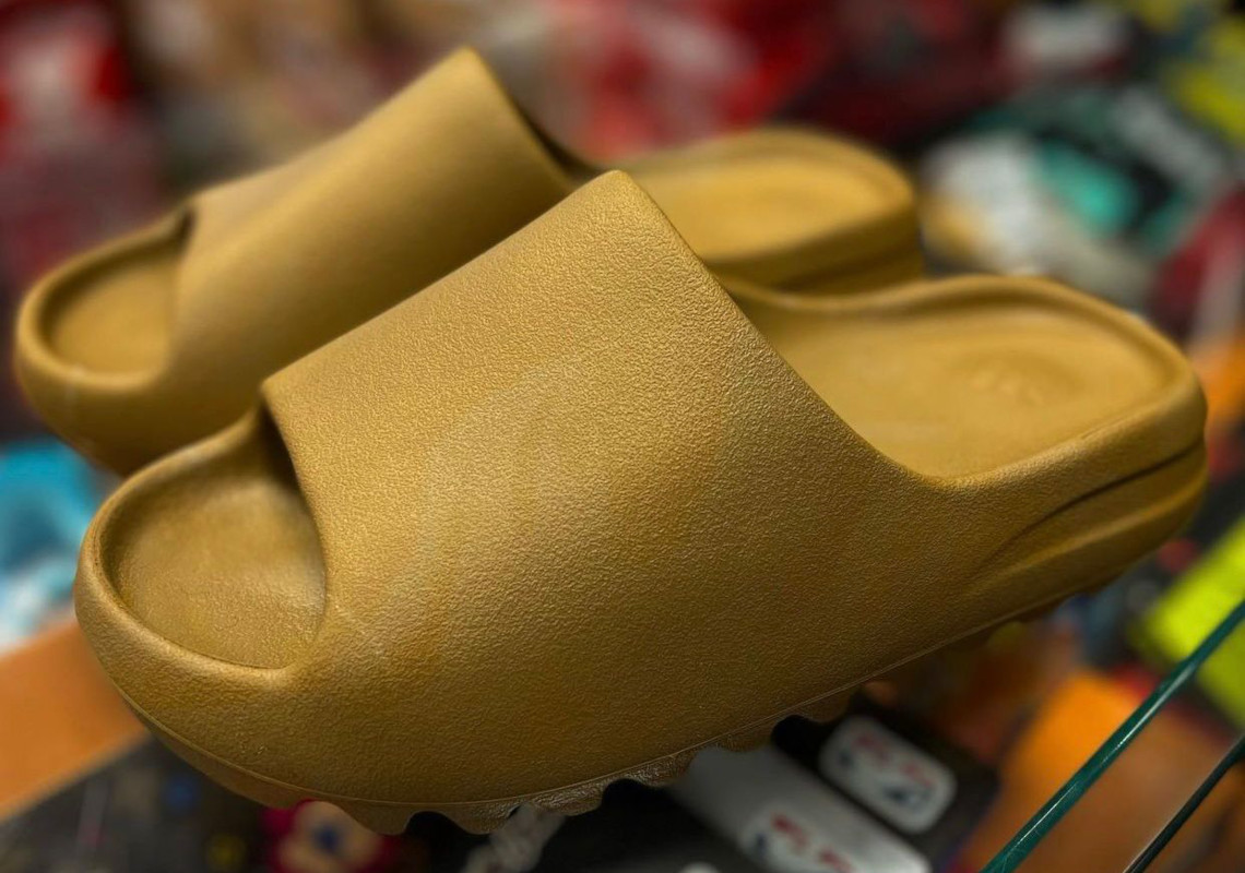 The adidas YEEZY SLIDE "Ochre" Releases In December
