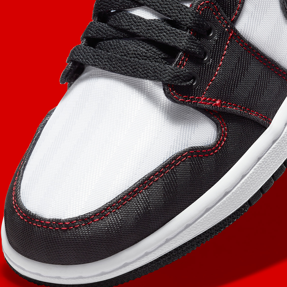 Air Jordan 1 Low Se Utility Black Red White Dd9337 106 4