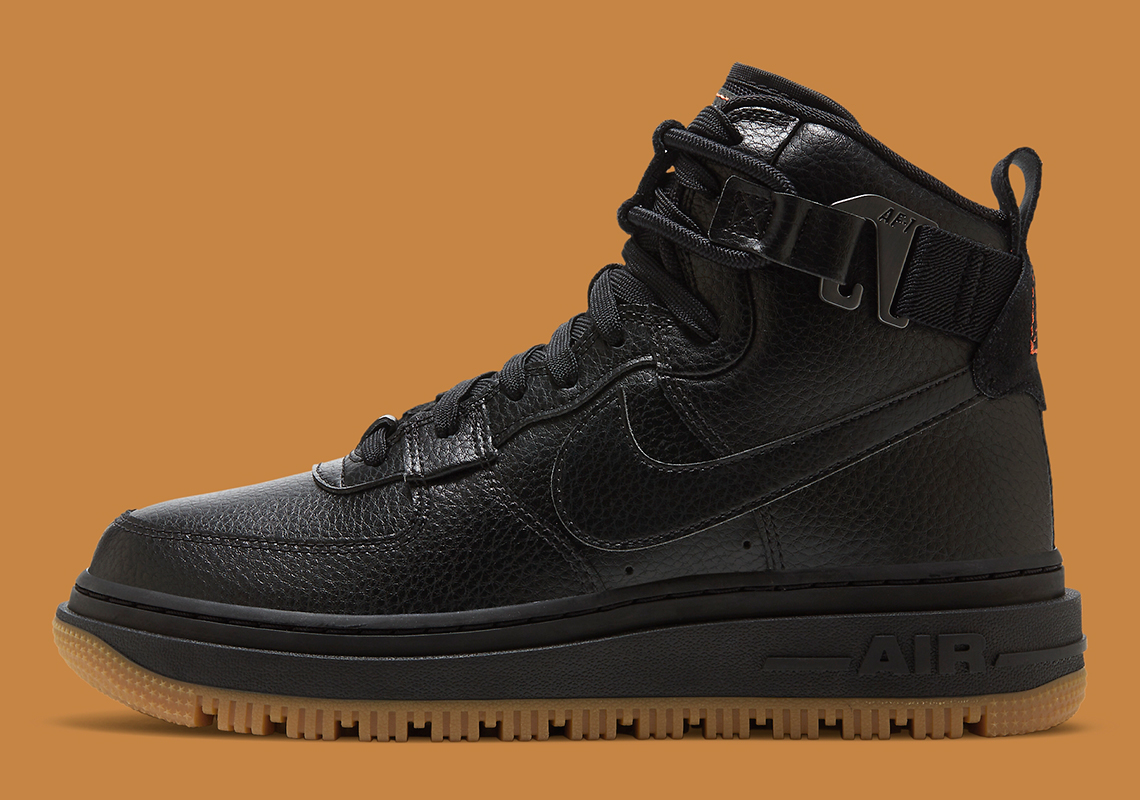 Nike Air Force 1 High Utility 2 0 Black Summit White Orange Gum Red Brown Dc3584 001 6