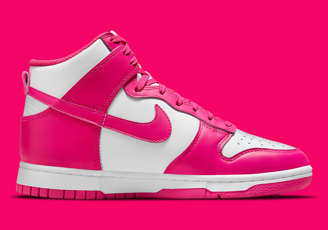 Nike Dunk High Pink Prime White Dd1869 110 2