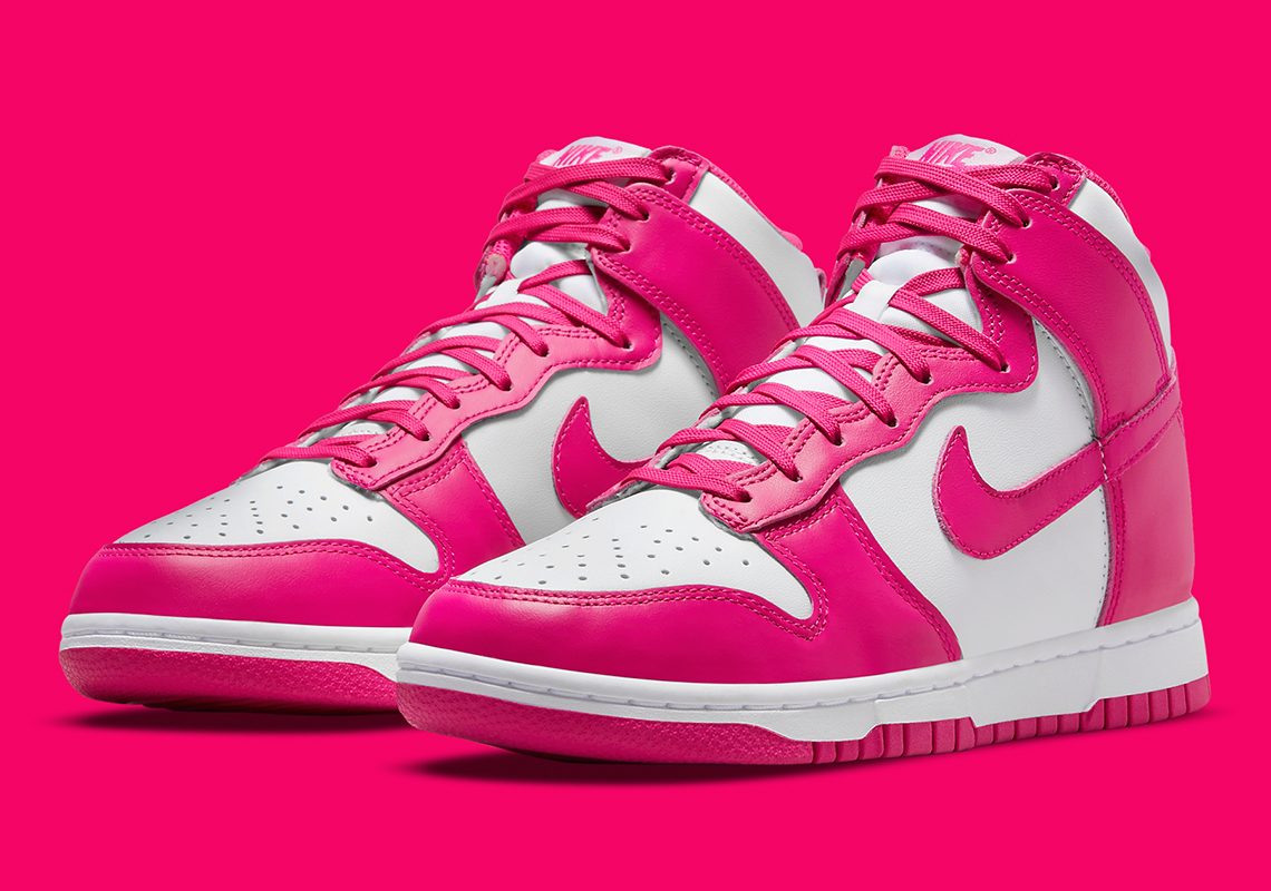 Nike Dunk High Pink Prime White Dd1869 110 4