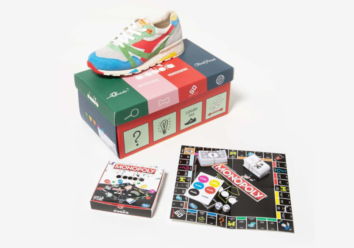 Hasbro Expands Monopoly And Other Games' Legacies With A Diadora Collaboration