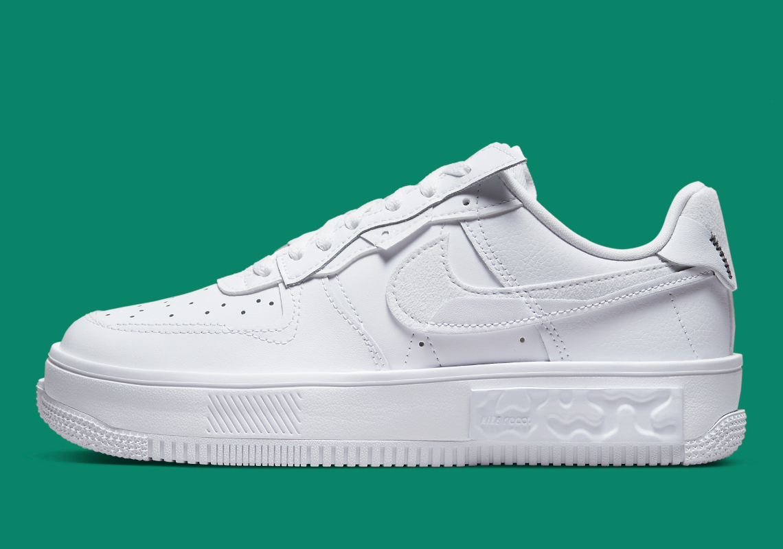 The Women's Nike Air Force 1 Fontanka Finally Appears In Classic All-"White"