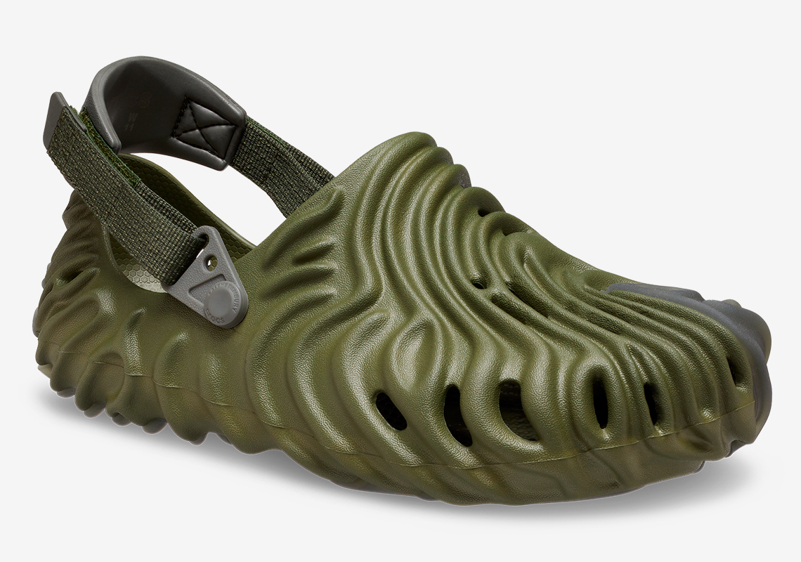 Salehe Bembury Crocs Pollex Clog Olive 1