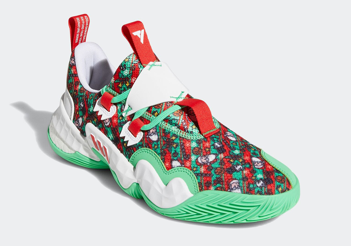 Adidas Trae Young 1 Christmas Gy0305 3
