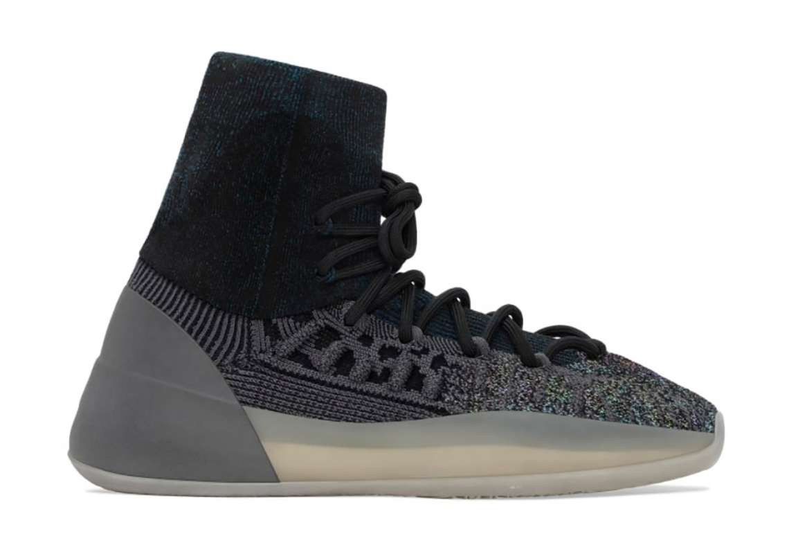YEEZY SUPPLY Shock-Dropped The adidas YEEZY BSKTBL KNIT "Slate Blue"