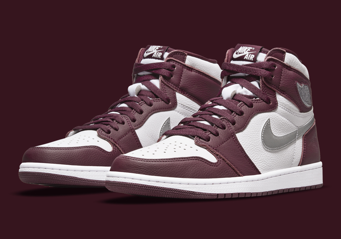 Air Jordan 1 Retro High Og Bordeaux Official Images 555088 611
