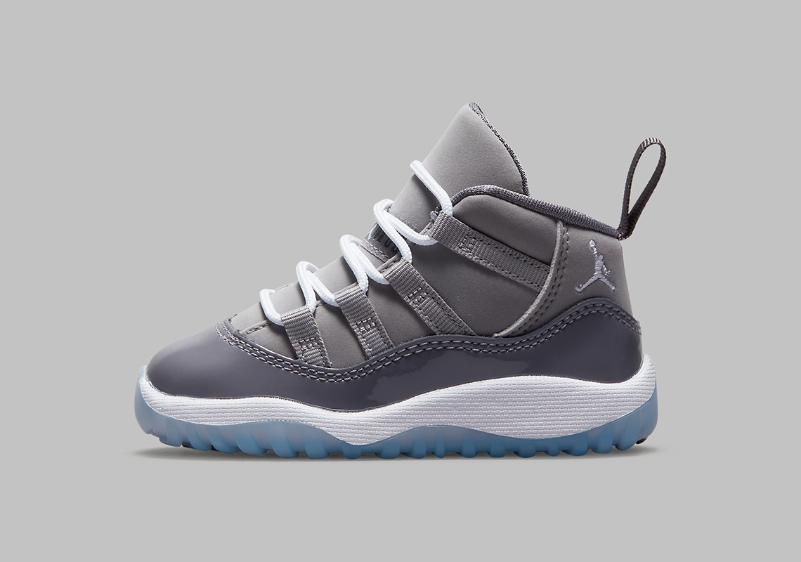 Air Jordan 11 Xi Td Cool Grey 378040 005 2