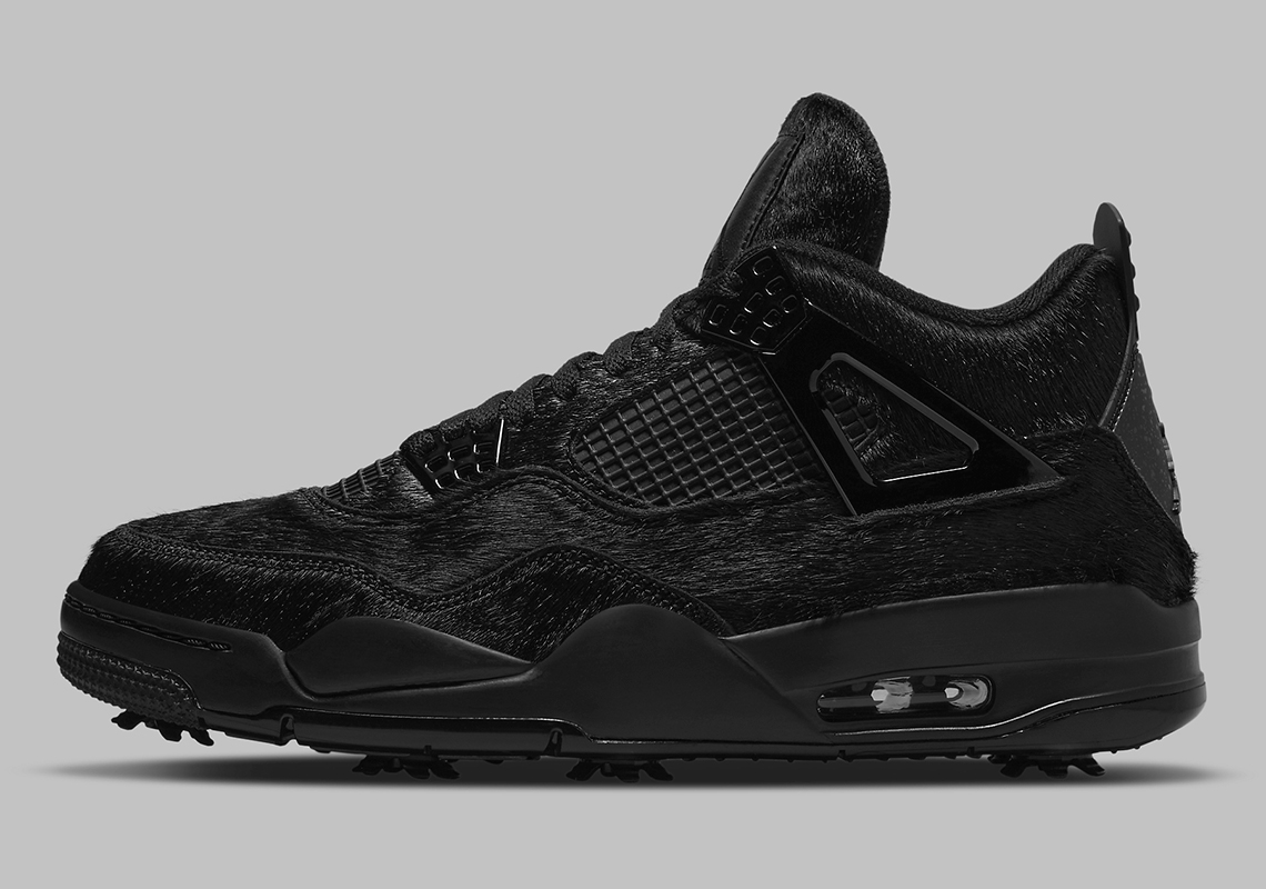 Air Jordan 4 Golf Black Cat Cu9981 001 Release Date 7