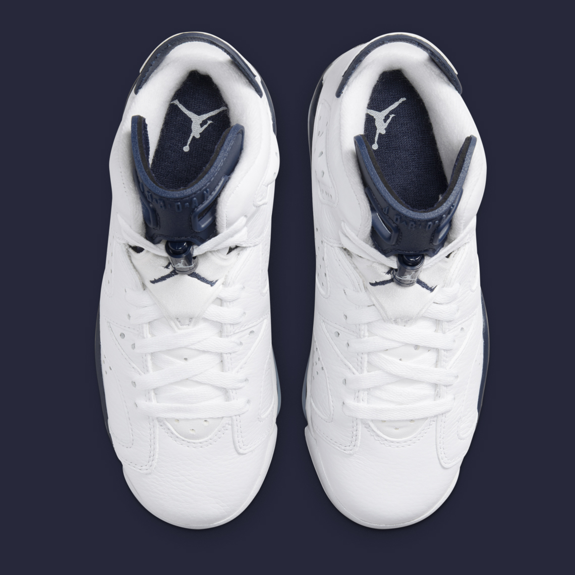 Air Jordan 6 Gs Midnight Navy Official Images 384665 141 6