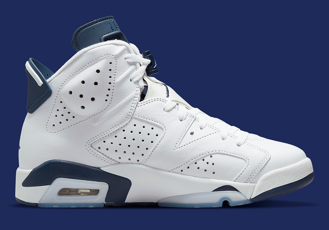 Air Jordan 6 Retro White Midnight Navy Ct8529 141 Release Date 1