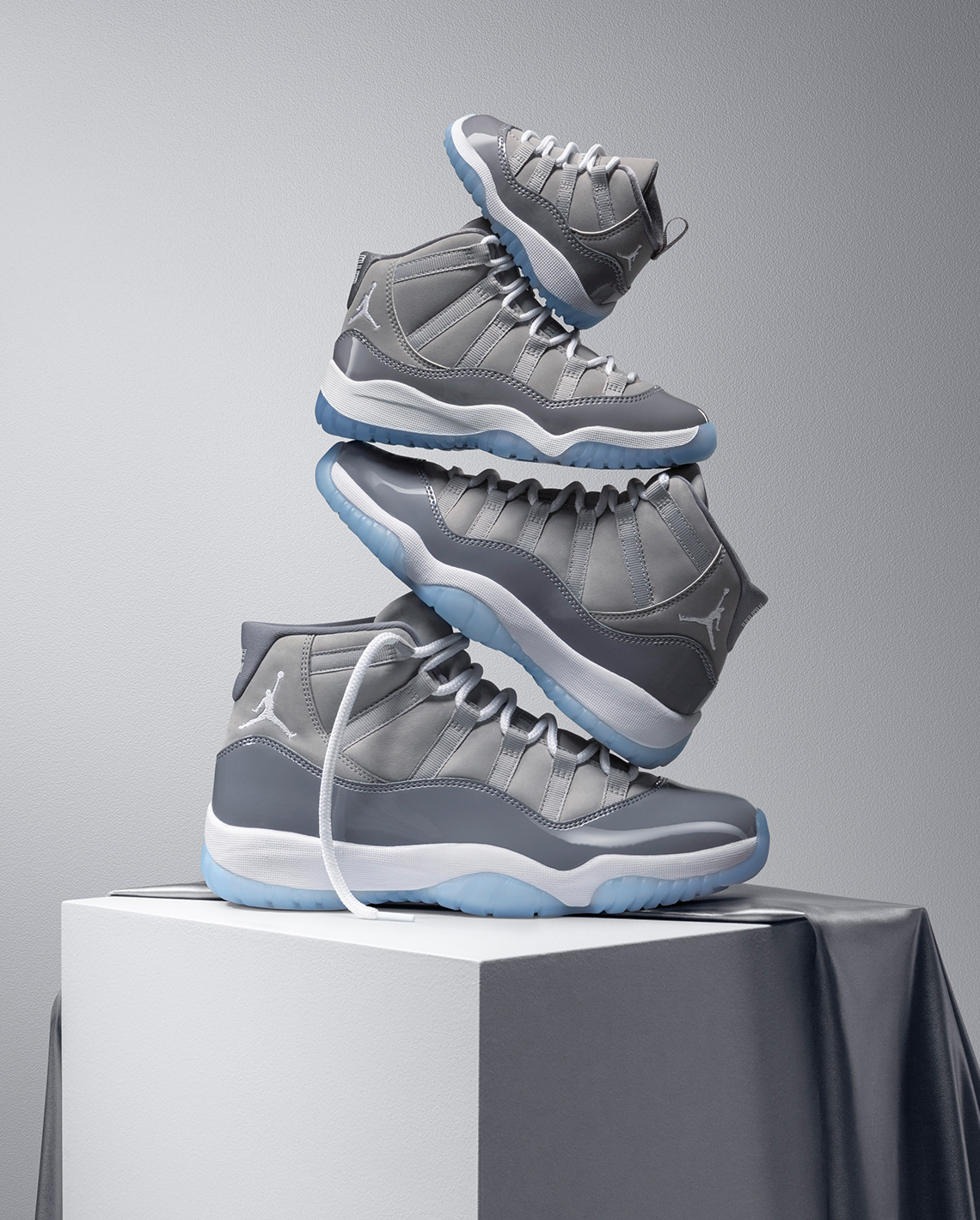 Air Jordan Xi 11 Cool Grey 2021 Official Photos 5