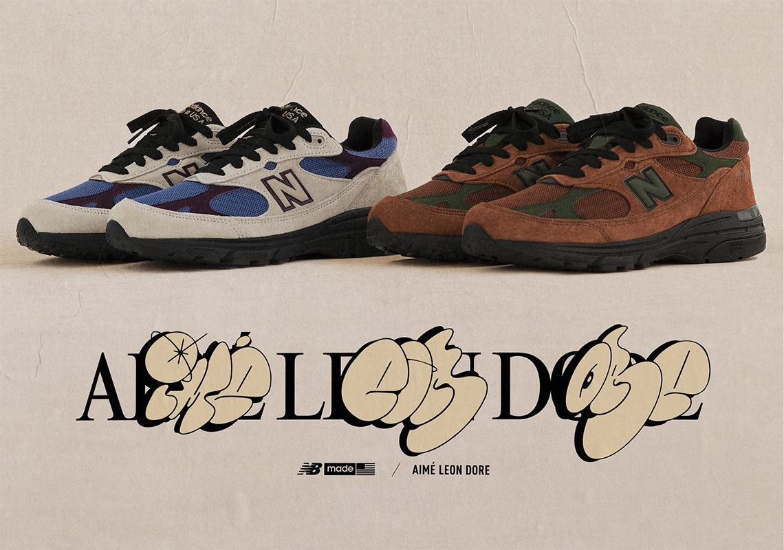 Raffles Open For Aimé Leon Dore’s New Balance 993 “Beef & Broccoli” And More