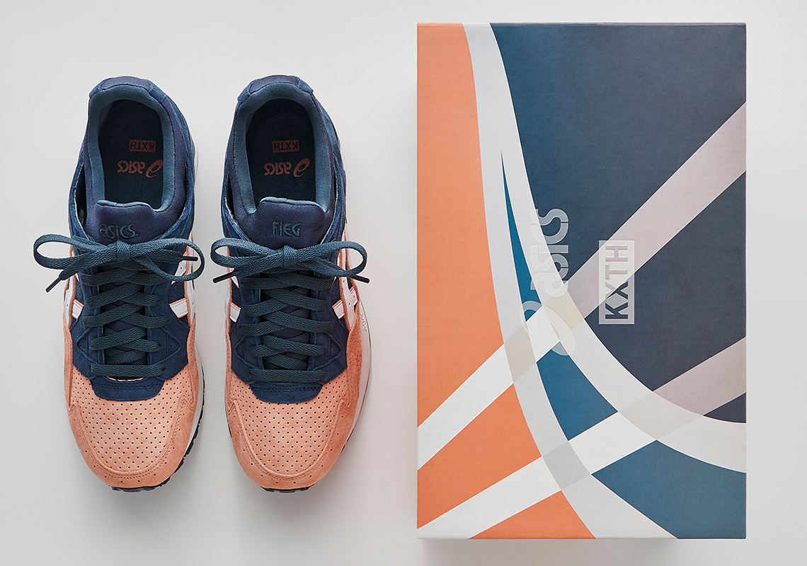 Kith Asics Gel Lyte V Salmon Toe Release Date 1