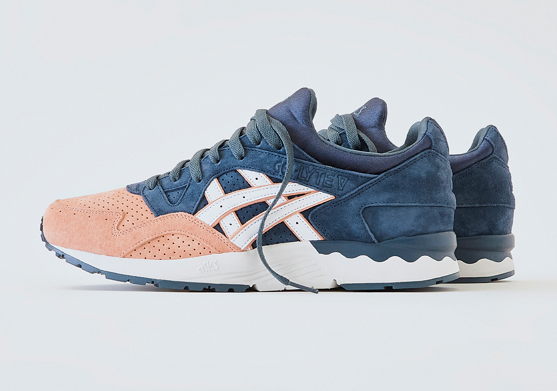Kith Asics Gel Lyte V Salmon Toe Release Date 2