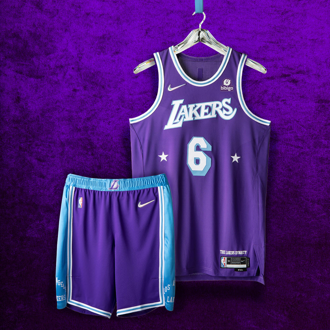 Nike Nba City Edition Los Angeles Lakers 2021 2022