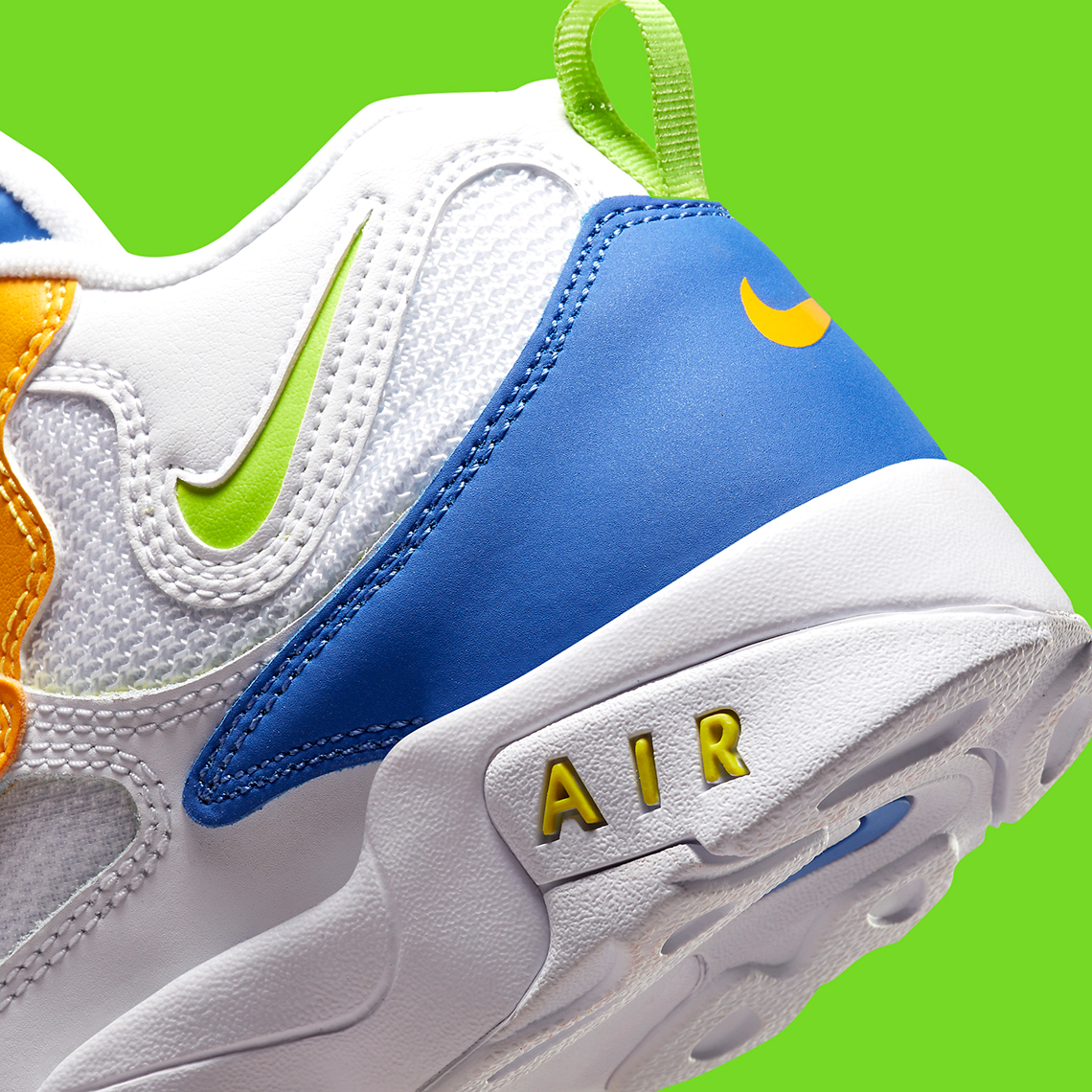 Nike Speed Turf Gs White Yellow Blue Green 8