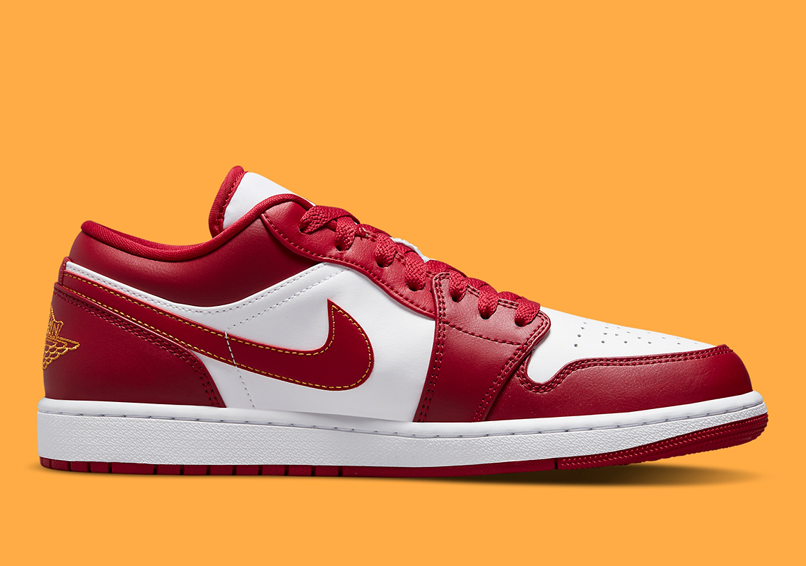Air Jordan 1 Low Cardinal Red 553558 607 4