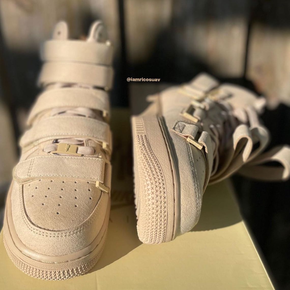 Billie Eilish Nike Air Force 1 High Mushroom 3
