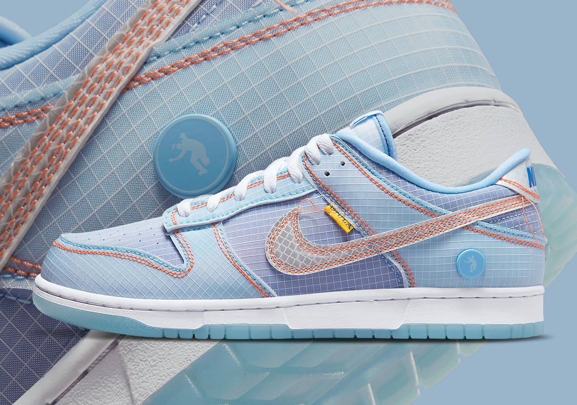 Official Images Of The Union LA x Nike Dunk Low In Blue