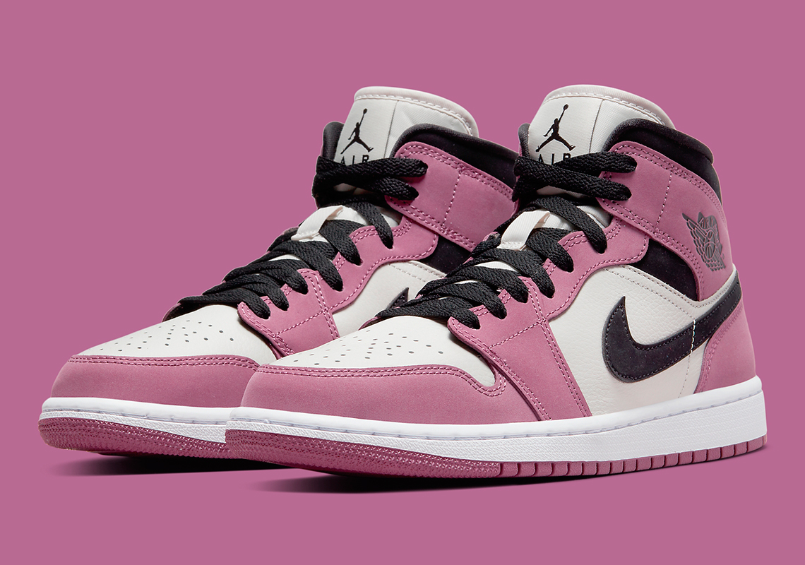 The Air Jordan 1 Mid SE "Light Berry" Just Restocked