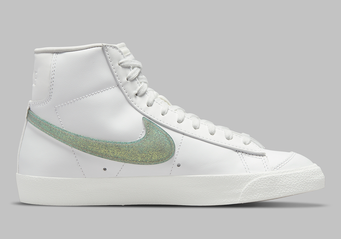 Nike Blazer Mid 77 White Glitter Dh4399 100 3