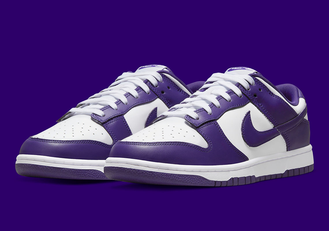 Official Images Of The Nike Dunk Low "Court Purple"