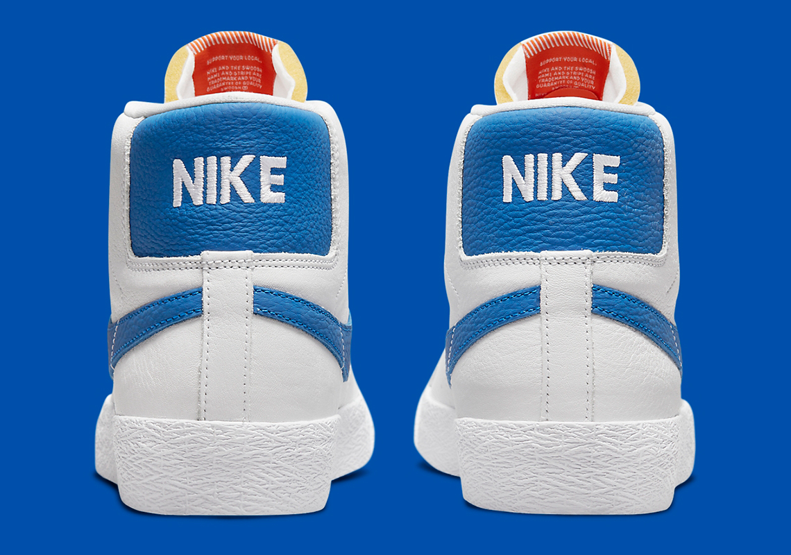 Nike Sb Blazer Iso Orange Label White Blue Dh6970 100 8