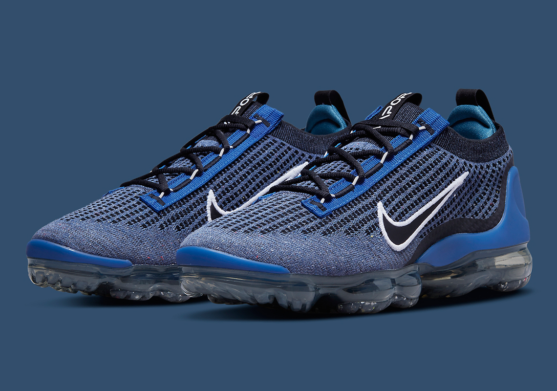 This Nike Vapormax Flyknit 2021 "Game Royal" Gives Off Indigo-Dyed Vibes
