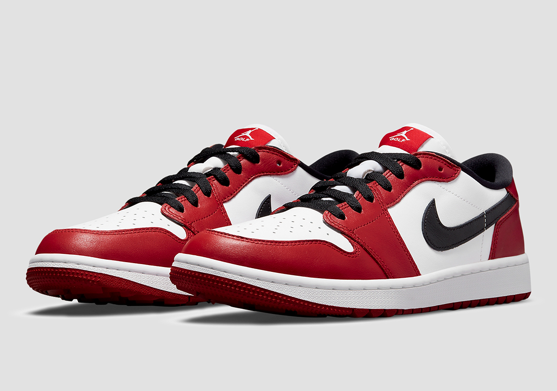 The Air Jordan 1 Low Golf Ushers In A Classic "Chicago" Colorway