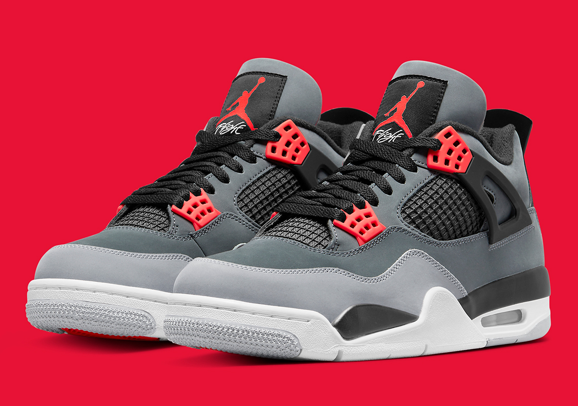 Official Images Of The Air Jordan 4 "Infrared"