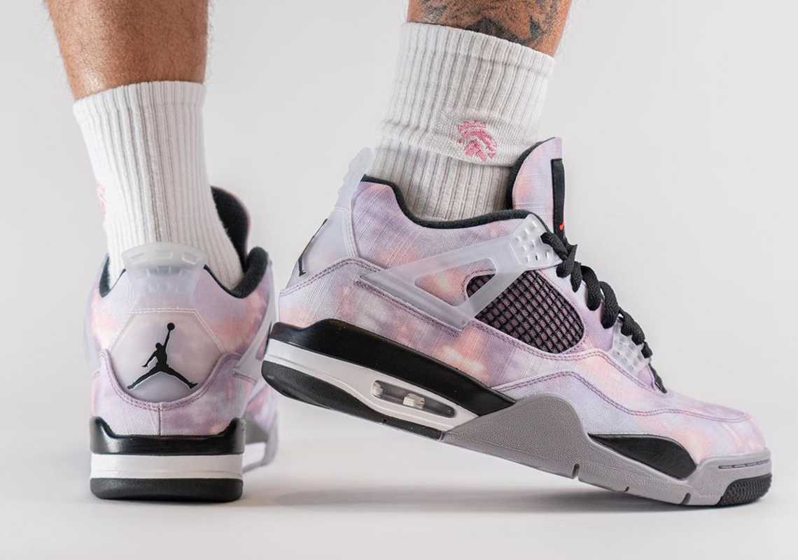 On-Foot Look At The Air Jordan 4 "Zen Master"