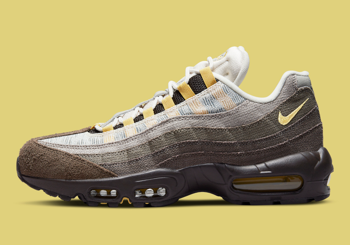 The Nike Air Max 95 "Ironstone" Is Partly Constructed With Hemp