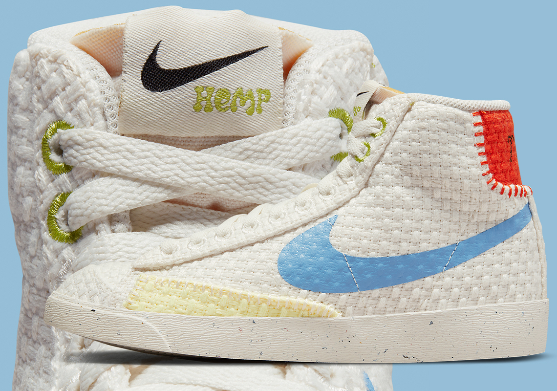 Nike Uses Hemp To Weave Near Every Part Of This Blazer Mid ’77