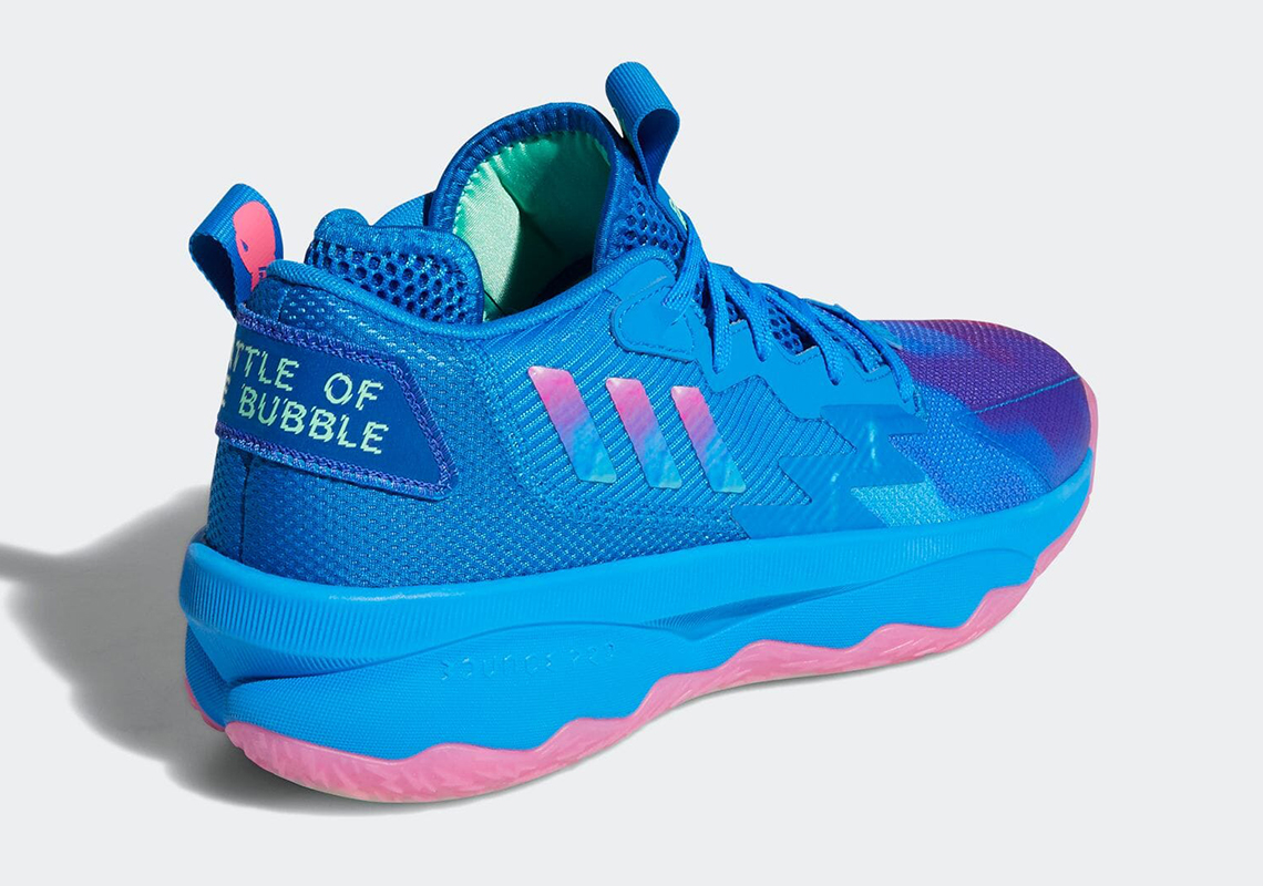 The adidas Dame 8 "Battle Of The Bubble" Reminds Us Of His Seeding Games Dominance