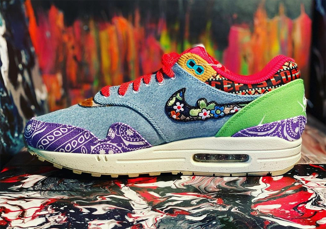 Concepts Nike Air Max 1 Camo Guitar 10