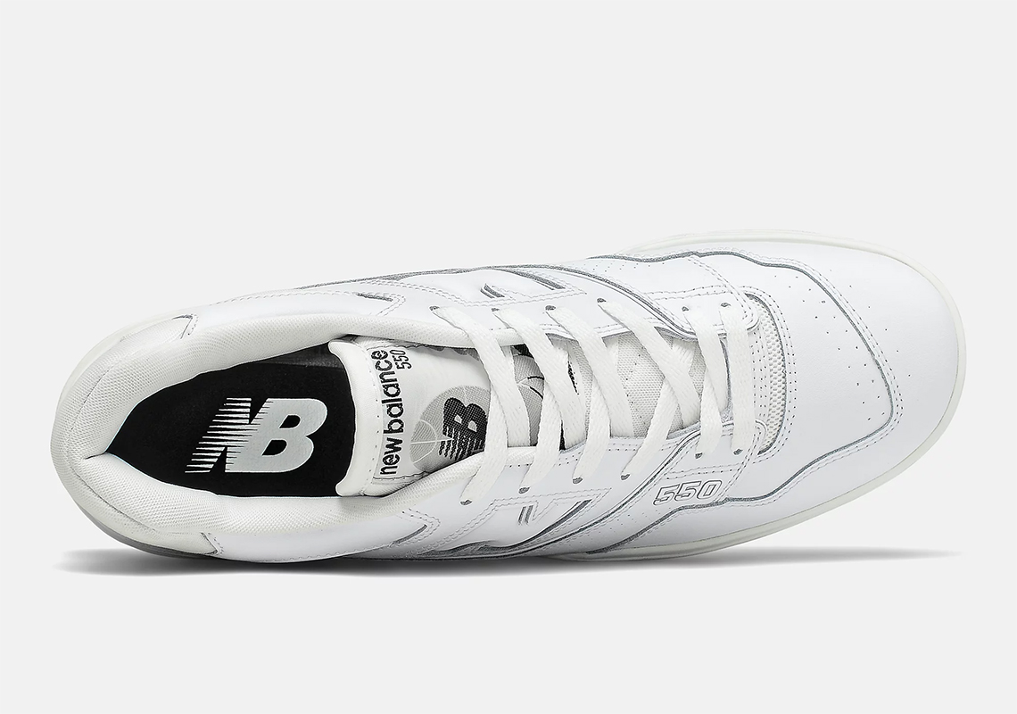 New Balance 550 Bb550pb1 White Grey Release Date 3