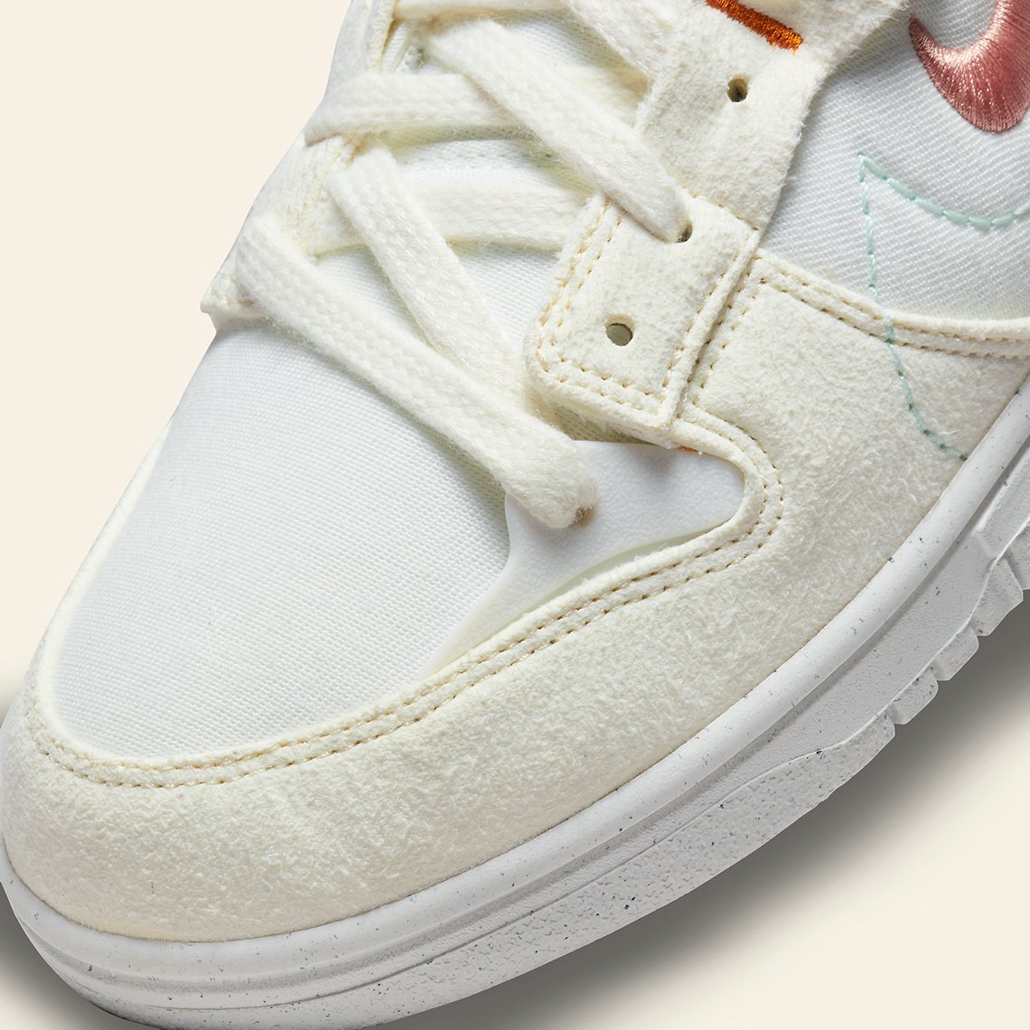 Nike Dunk Low Disrupt 2 Pale Ivory Light Madder Root Sail Venice Dh4402 100 8