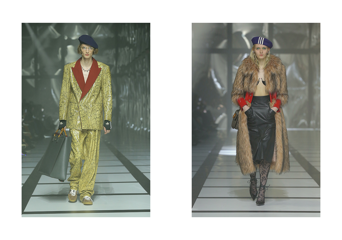 Gucci Adidas Aw22 Runway 4