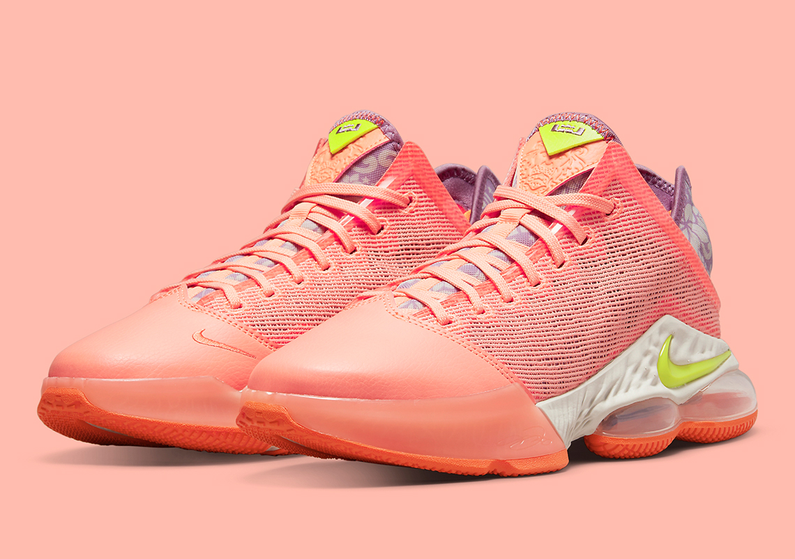 Nike Lebron 19 Low Hawaii Dq8344 600 4