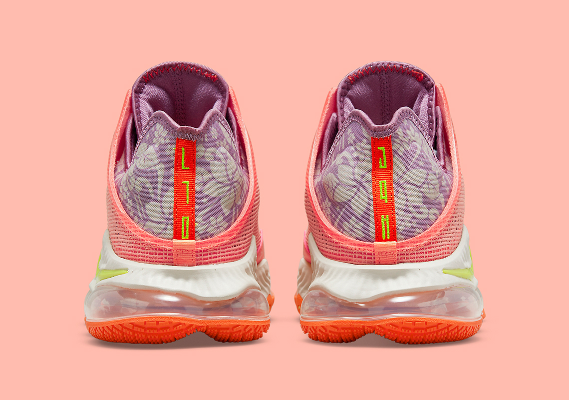 Nike Lebron 19 Low Hawaii Dq8344 600 5